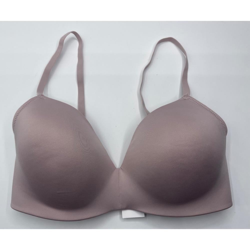Maidenform Womens‎ Wireless T-Shirt Bra Mauve 36C 01245L SE0583